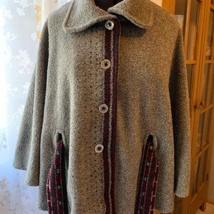 Vintage Wool Cape